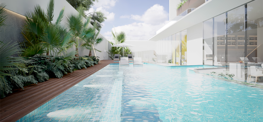 Foto da área comum Piscina Adulta